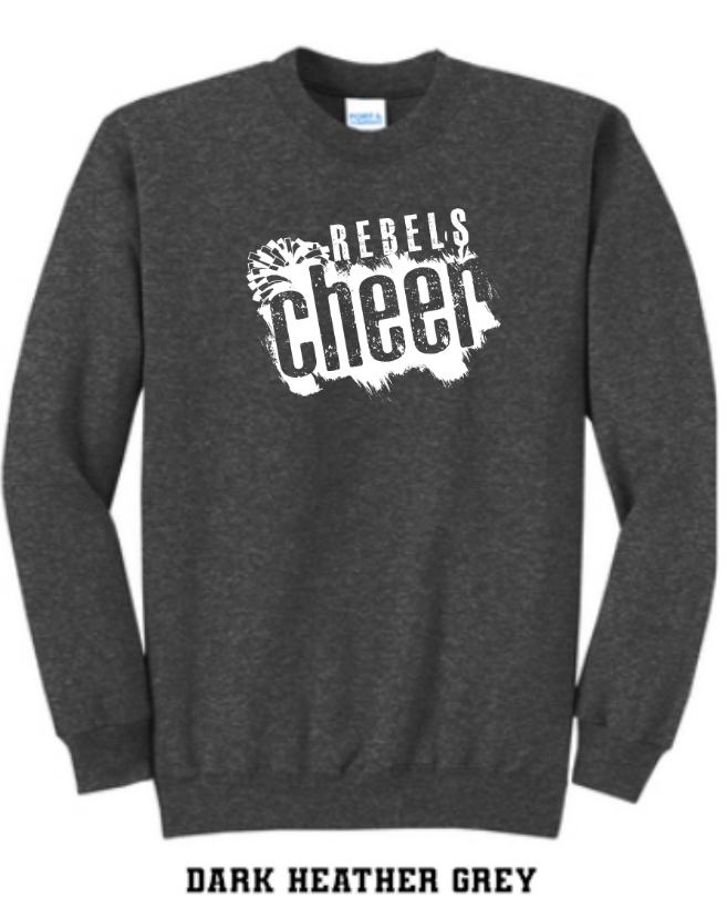 MCC 2023 Cheer : Port & Company® Core Fleece Crewneck Sweatshirt
