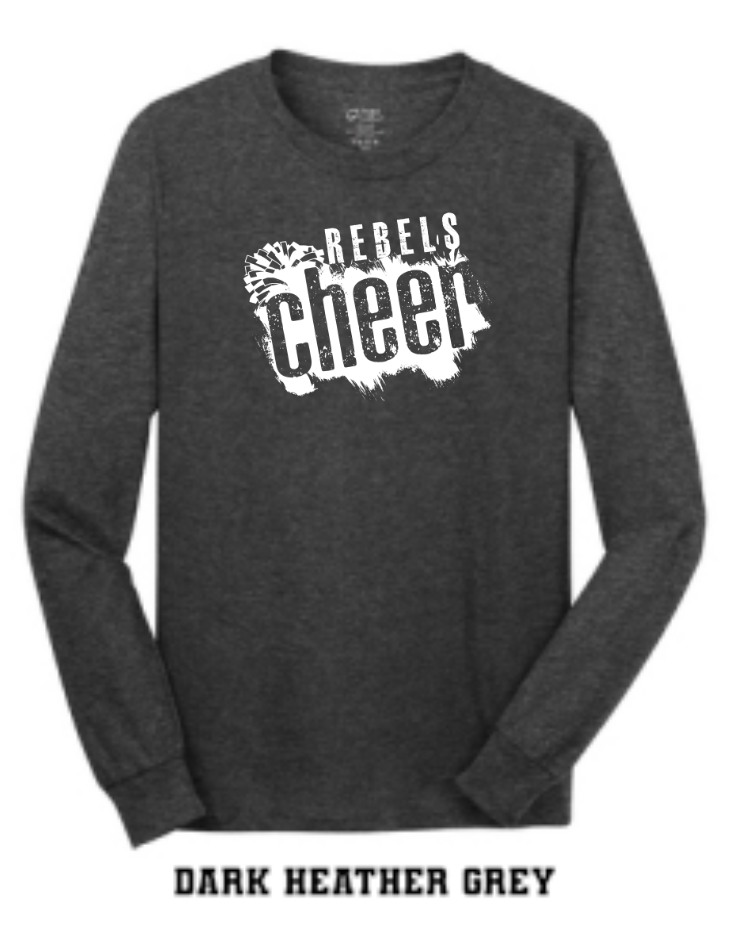 MCC 2023 Cheer: Port & Company® Long Sleeve Core Cotton Tee