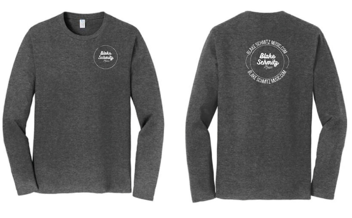 BLAKE SCHMITZ MUSIC-  Long Sleeve Tshirt-  COLOR CHOICES