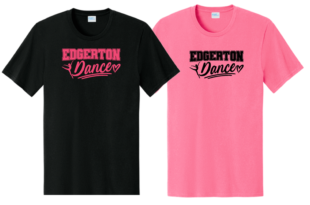 Edgerton Dance - Script - Short Sleeve Tshirt