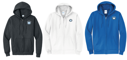 Great Southwest United Education Port & Co™ Core Fleece Full-Zip Hooded Sweatshir