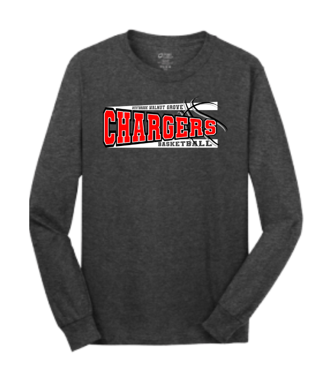 WWG Basketball 2023 : Port & Company® Long Sleeve Core Cotton Tee
