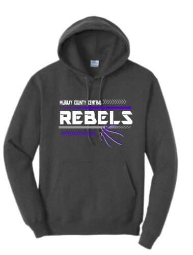 MCC 2023 Basketball : Port & Company® Core Fleece Pullover Hooded Sweatshirt