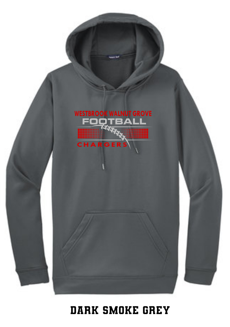 WWG Football 2023 : Sport-Tek® Sport-Wick® Fleece Hooded Pullover