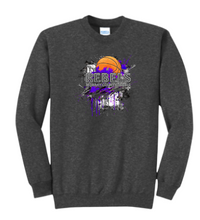 Load image into Gallery viewer, MCC 2023 Basketball  : Port &amp; Company® Core Fleece Crewneck Sweatshirt (BB Splotch)