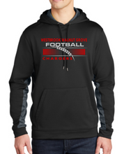 Load image into Gallery viewer, WWG Football 2023 : Sport-Tek® Sport-Wick® CamoHex Fleece Colorblock Hooded Pullover