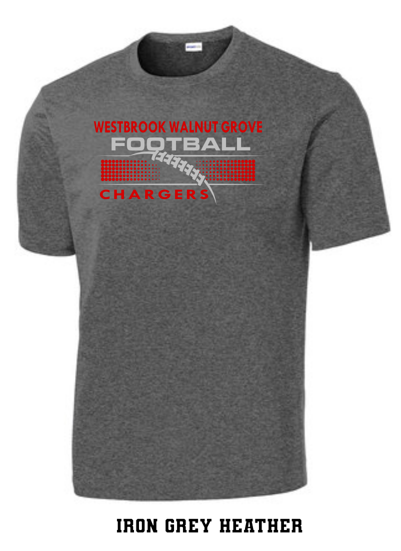 WWG Football 2023 : Sport-Tek® PosiCharge® Competitor™ Tee