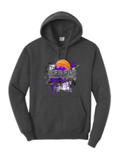 Load image into Gallery viewer, MCC 2023 Basketball : Port &amp; Company® Core Fleece Pullover Hooded Sweatshirt (BB Splotch)