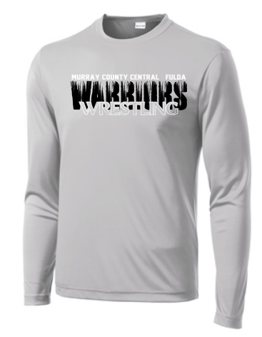 F/MCC Warrior Wrestling 2023 : SportTek Long Sleeve T-shirt