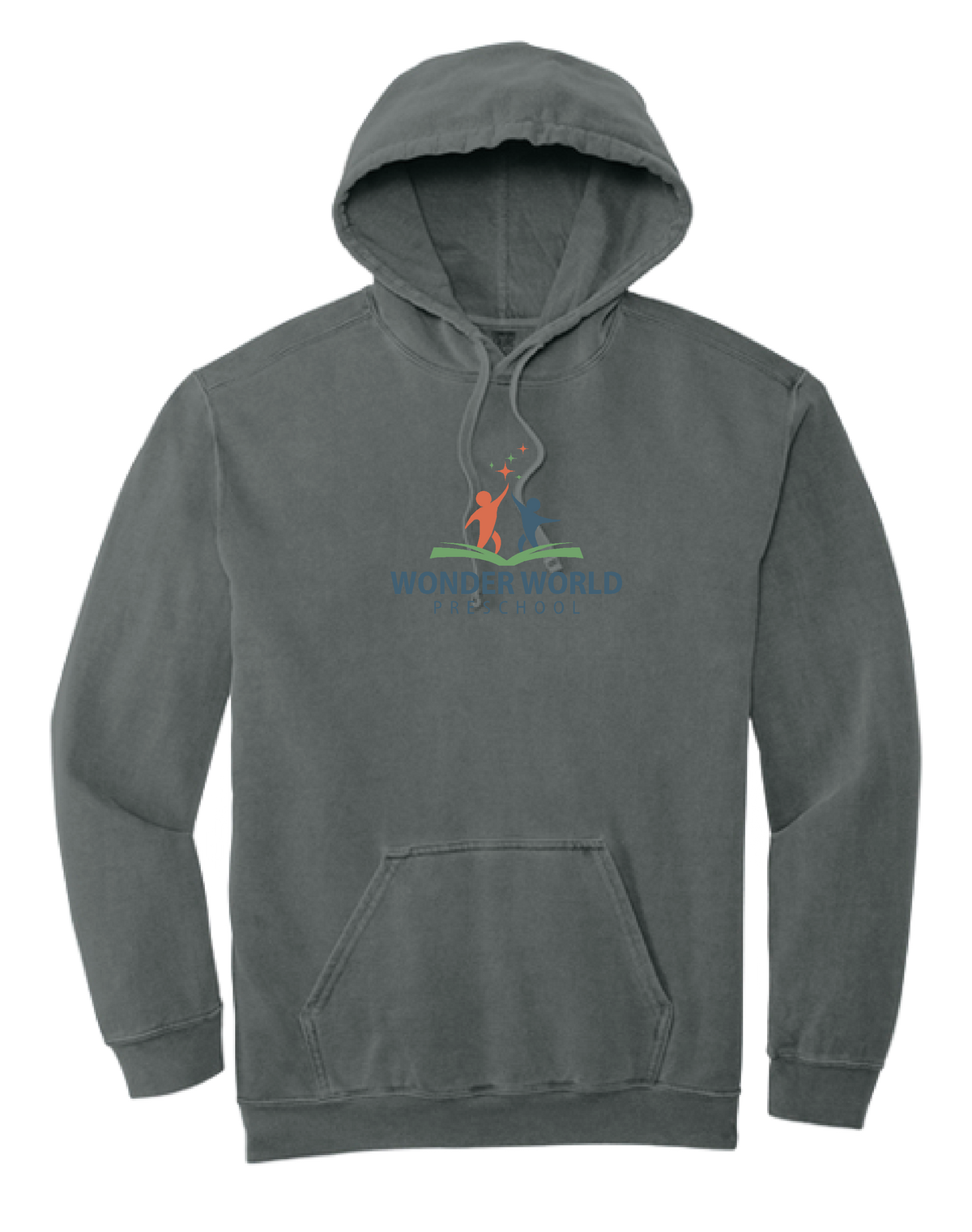 Wonder World Preschool Adult Comfort Colors® Ring Spun Hooded Sweatshirt