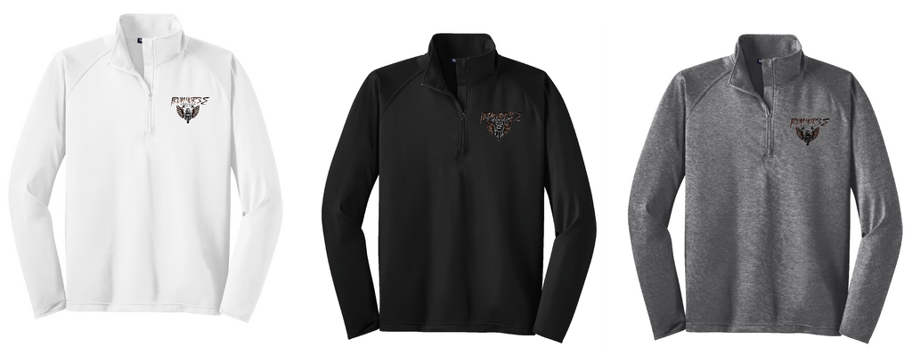 IHMC-Sport-Tek® Men's/Women's Sport-Wick® Stretch 1/4-Zip Pullover