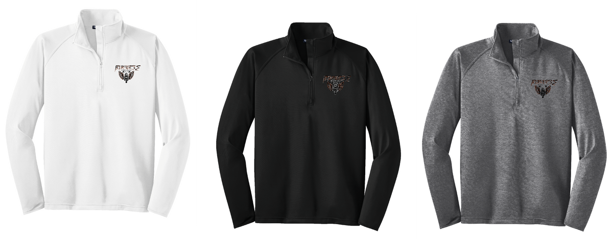 IHMC-Sport-Tek® Men's/Women's Sport-Wick® Stretch 1/4-Zip Pullover