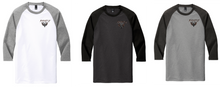 Load image into Gallery viewer, IHMC-District  Men&#39;s/Women&#39;s  Perfect Tri ® 3/4-Sleeve Raglan