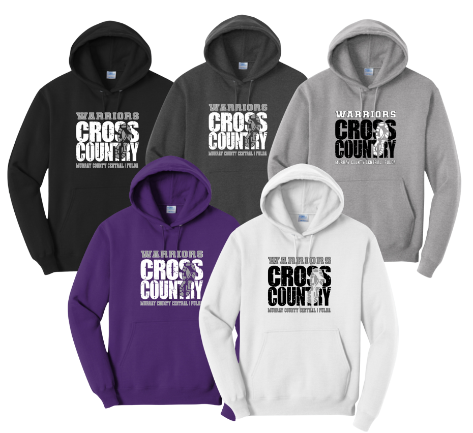 MCC\F 2023 Cross Country : Port & Company® Core Fleece Pullover Hooded Sweatshirt
