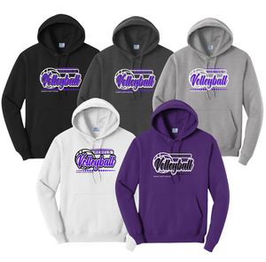 MCC 2023 Volleyball  : Port & Company® Core Fleece Pullover Hooded Sweatshirt