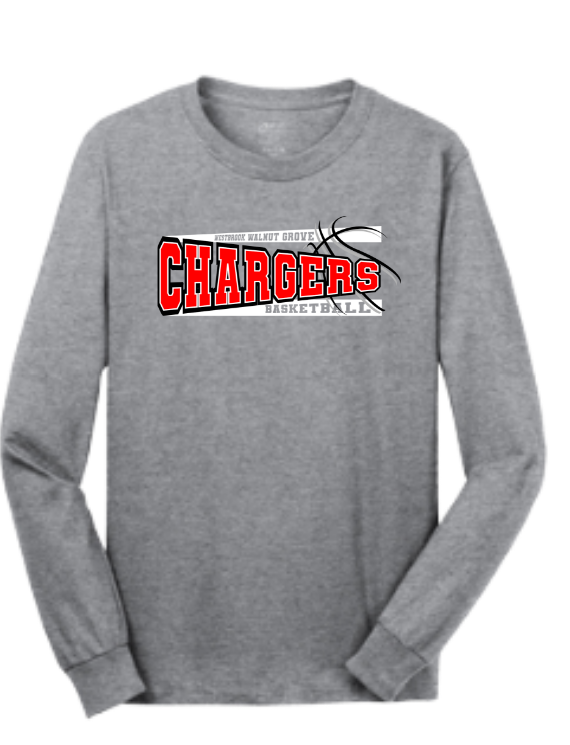 WWG Basketball 2023 : Port & Company® Long Sleeve Core Cotton Tee