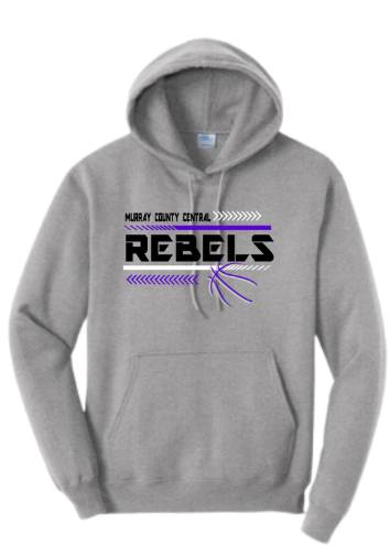 MCC 2023 Basketball : Port & Company® Core Fleece Pullover Hooded Sweatshirt