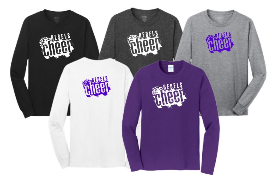 MCC 2023 Cheer: Port & Company® Long Sleeve Core Cotton Tee