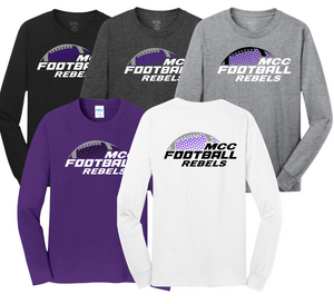 MCC 2023 Football : Port & Company® Long Sleeve Core Cotton Tee