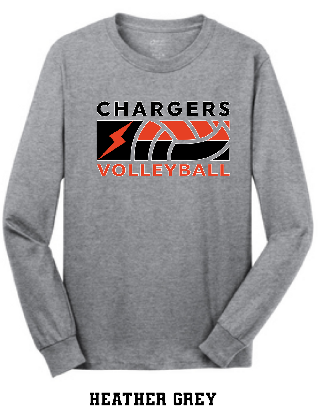 WWG Volleyball 2023 : Port & Company® Long Sleeve Core Cotton Tee