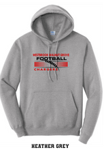 Load image into Gallery viewer, WWG Football 2023 : Port &amp; Company® Core Fleece Pullover Hooded Sweatshirt