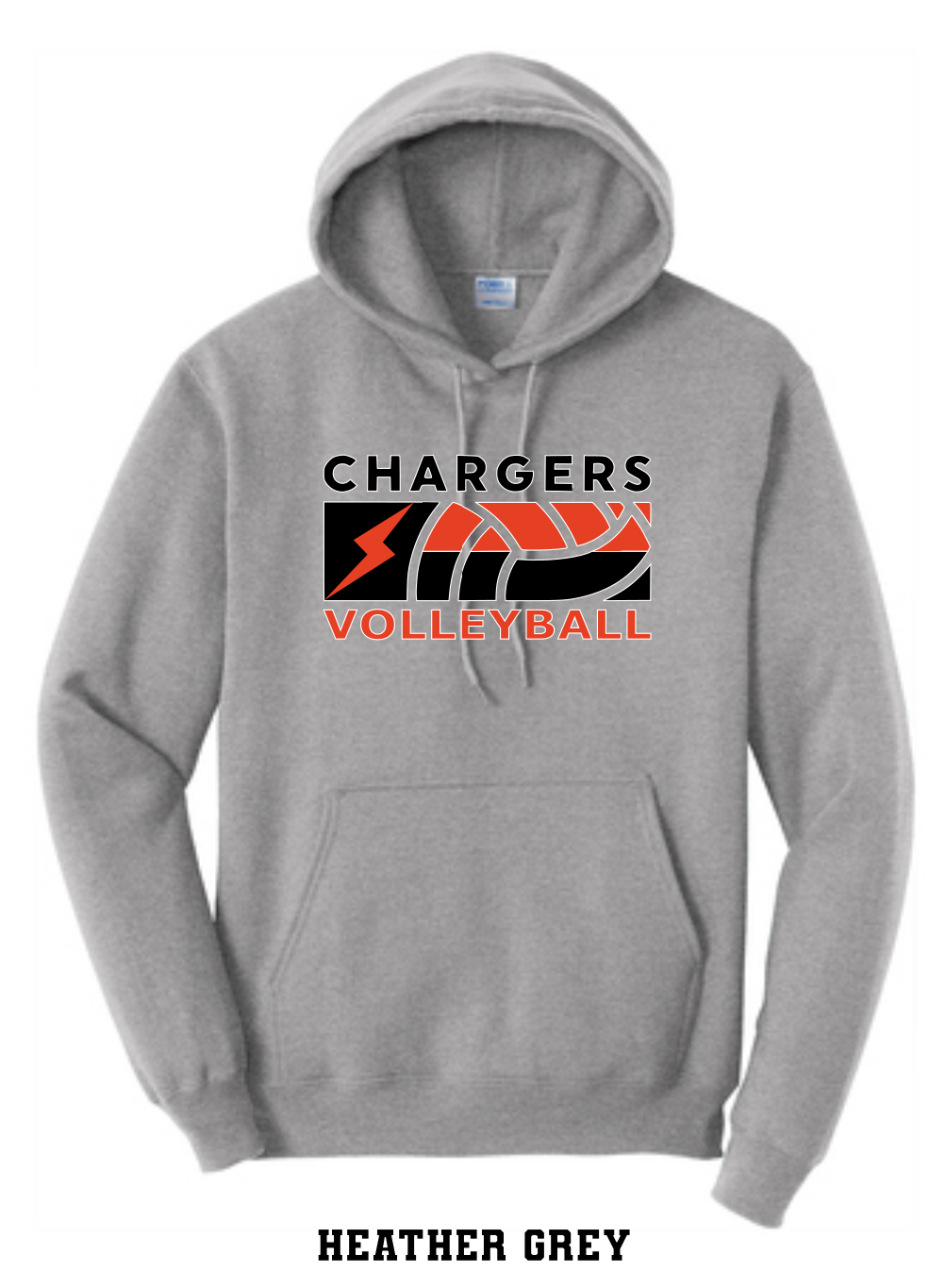WWG Volleyball 2023 : Port & Company® Core Fleece Pullover Hooded Sweatshirt