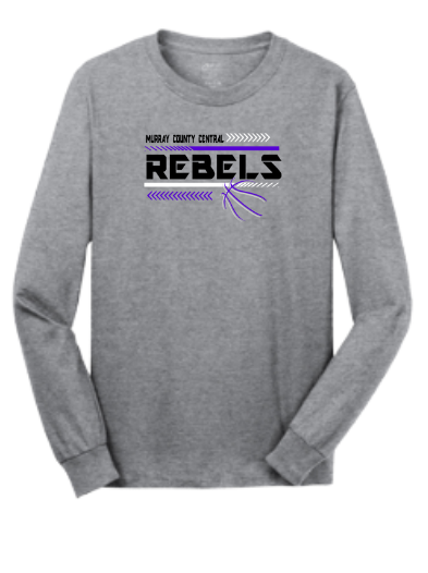 MCC 2023Basketball : Port & Company® Long Sleeve Core Cotton Tee