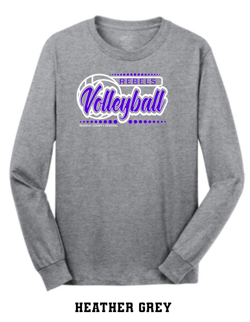MCC 2023 Volleyball : Port & Company® Long Sleeve Core Cotton Tee