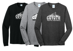 HLO-F COYOTE YOUTH FOOTBALL LONG SLEEVE SHIRT