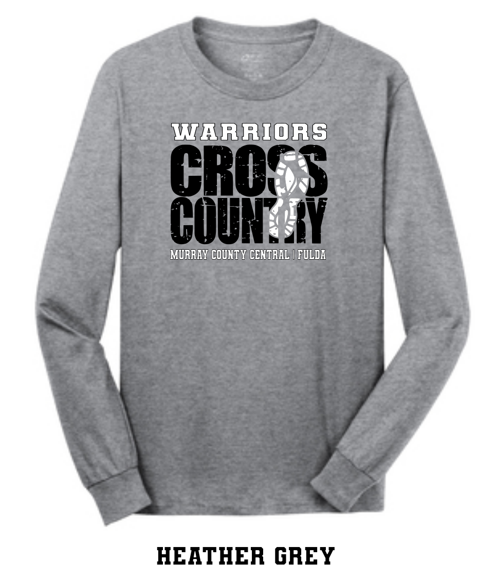 MCC/F 2023 Cross Country : Port & Company® Long Sleeve Core Cotton Tee