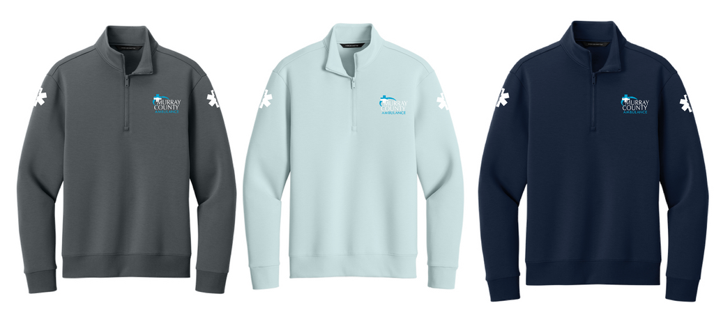 Murray County Ambulance- Embroidered Mercer+Mettle® Soft Spacer 1/4-Zip