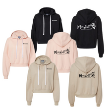 Load image into Gallery viewer, Marshall Academy of Dance | MV Sport - Women&#39;s Sueded Fleece Crop Hooded Sweatshirt (Adult)