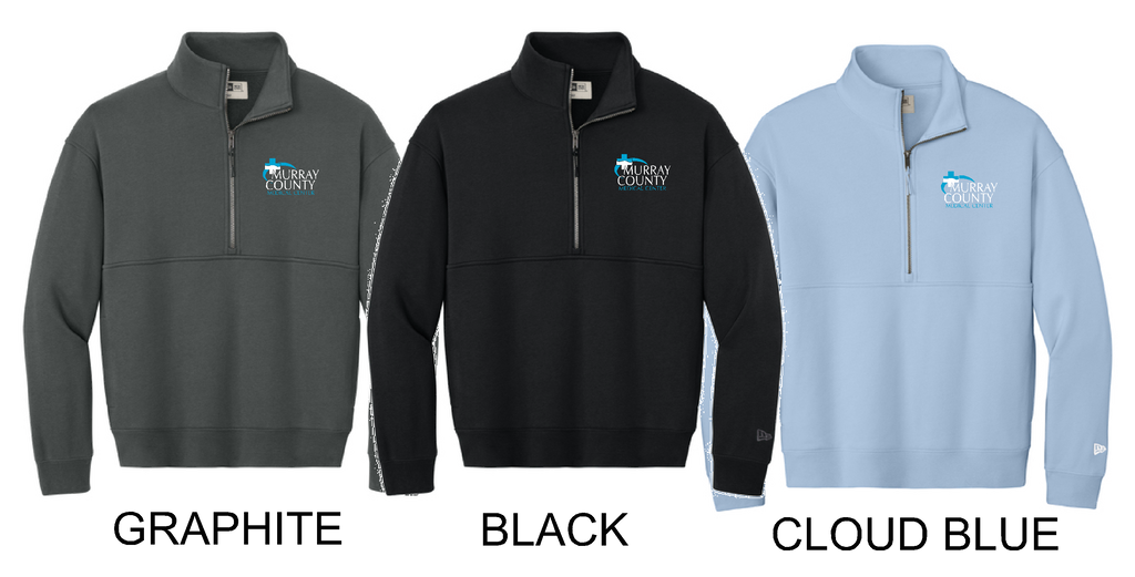MCMC Apparel - Embroidered New Era® Heritage Fleece 1/2-Zip