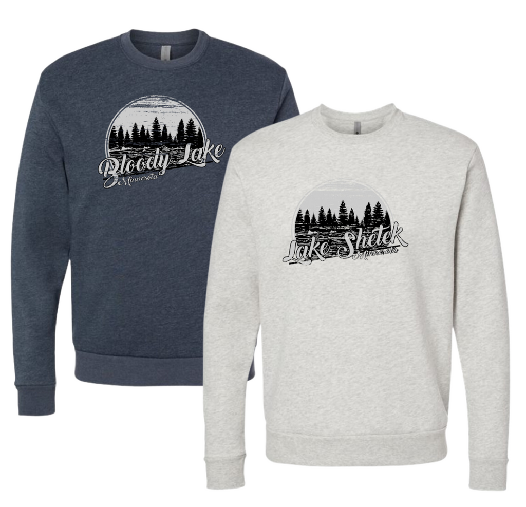 *CUSTOM* Lake Name2023 - Unisex Malibu Crewneck Sweatshirt