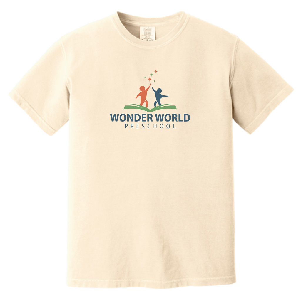 Wonder World Preschool Adult Comfort Colors T-Shirt