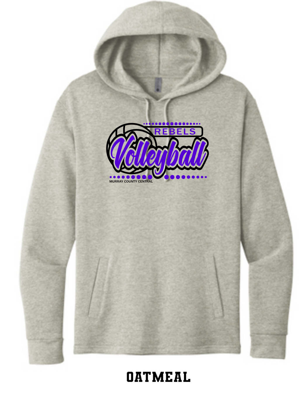 MCC 2023 Volleyball : Next Level Apparel Unisex Hoodie