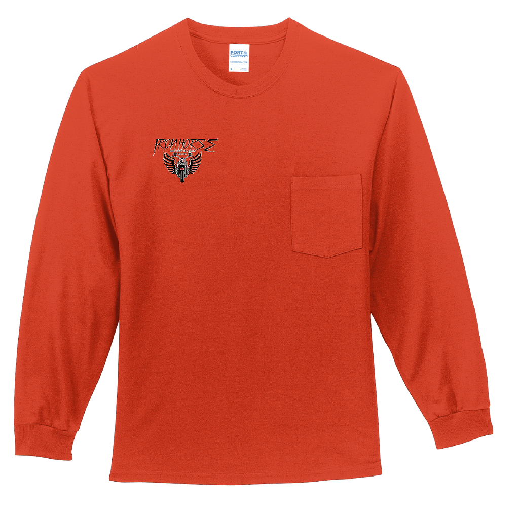 IHMC-Port & Company® Long Sleeve Pocketed Tee