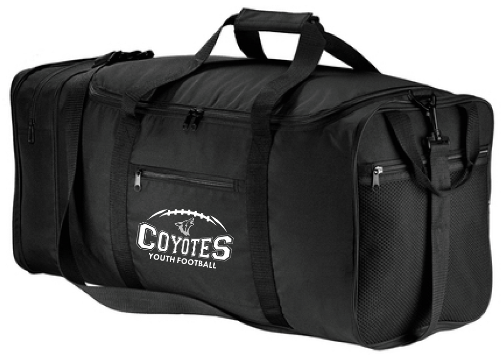HLO-F COYOTE YOUTH FOOTBALL PORT AUTHORITY LARGE DUFFLE BAG