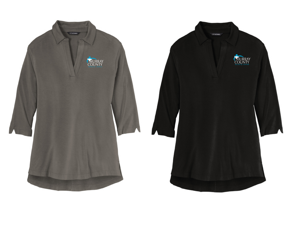 MCMC Apparel - Embroidered Port Authority Luxe Knit Tunic