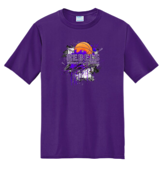 MCC 2023 Basketball : Port & Company® Performance Tee (BB Splotch)