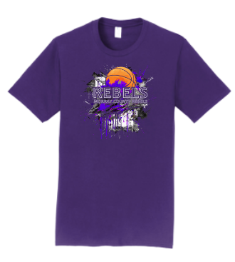 MCC 2023 Basketball : Port & Company® Fan Favorite™ Tee (BB Splotch)