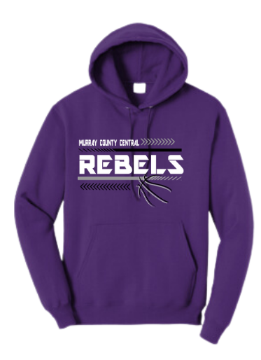 MCC 2023 Basketball : Port & Company® Core Fleece Pullover Hooded Sweatshirt