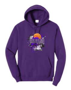 MCC 2023 Basketball : Port & Company® Core Fleece Pullover Hooded Sweatshirt (BB Splotch)