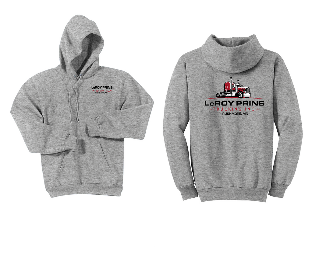 Leroy Prins Trucking Sweatshirts -  Sport Grey