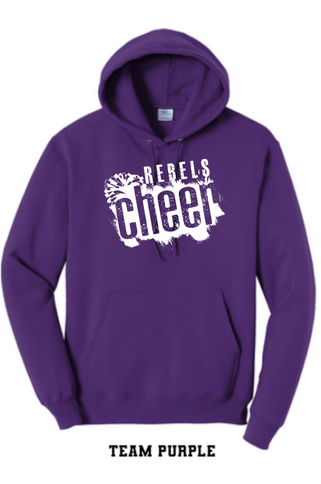 MCC 2023 Cheer : Port & Company® Core Fleece Pullover Hooded Sweatshirt