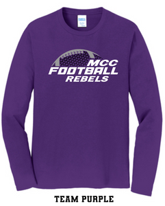 MCC 2023 Football : Port & Company® Long Sleeve Core Cotton Tee
