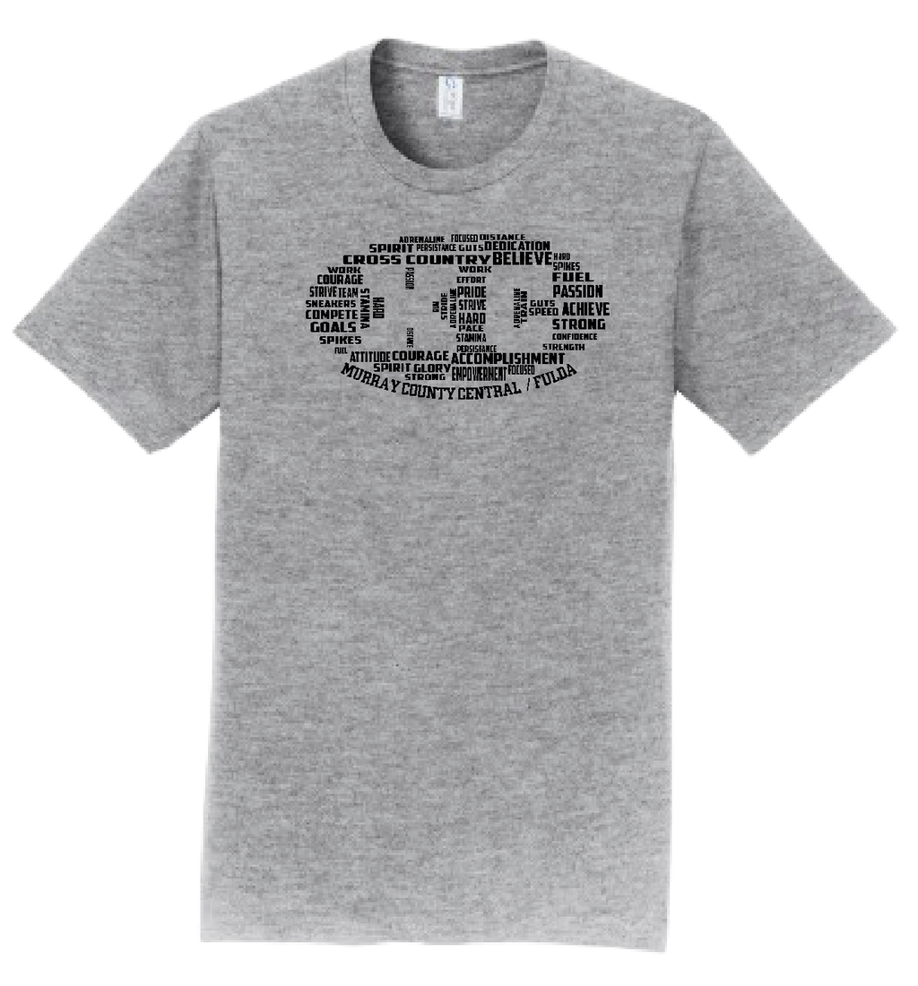 MCC/F CROSS COUNTRY Cross Word Tshirt