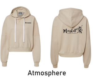Marshall Academy of Dance | MV Sport - Women's Sueded Fleece Crop Hooded Sweatshirt (Adult)