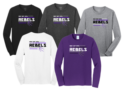 MCC 2023Basketball : Port & Company® Long Sleeve Core Cotton Tee