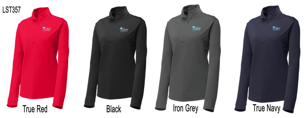 MCMC Apparel - Embroidered Ladies Sport-Tek PosiCharge® Competitor 1/4-Zip Pullover